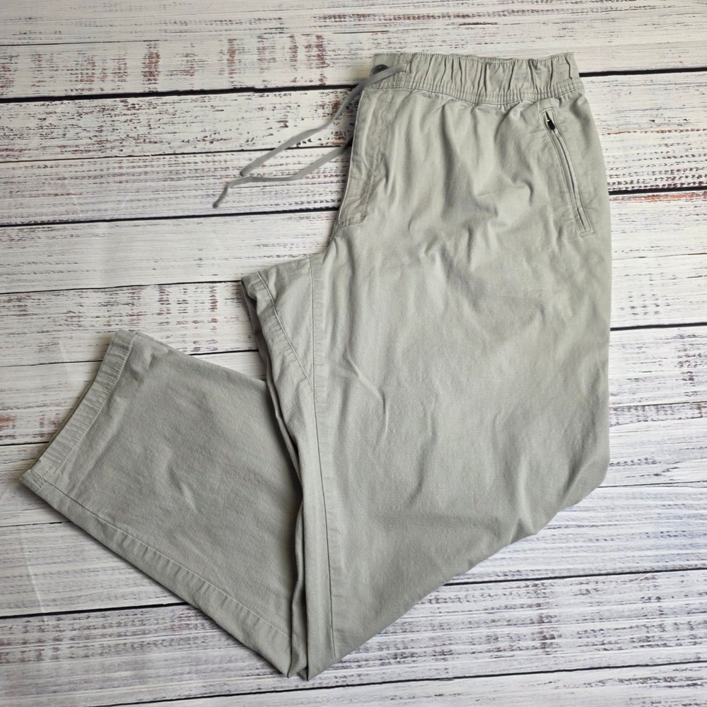 LL Bean Mens XXL 32 Inseam Explorer Ripstop Cargo Pants Khaki Comfort 513220